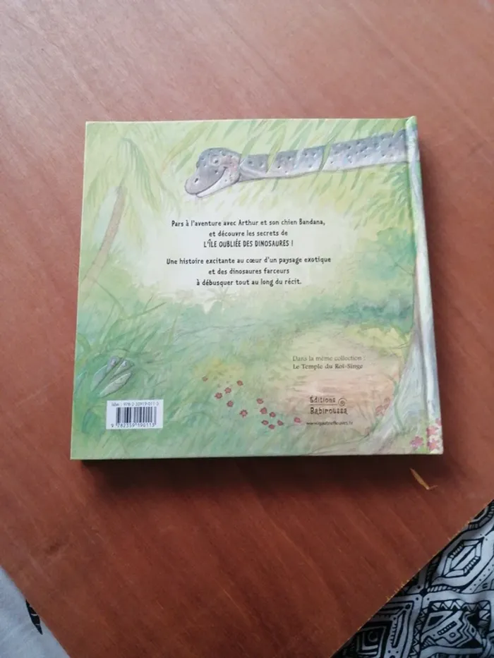 Livre l île oubliée des dinosaures - photo numéro 2