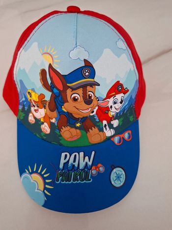 Casquette Pat Patrouille neuve taille 51 avec étiquette