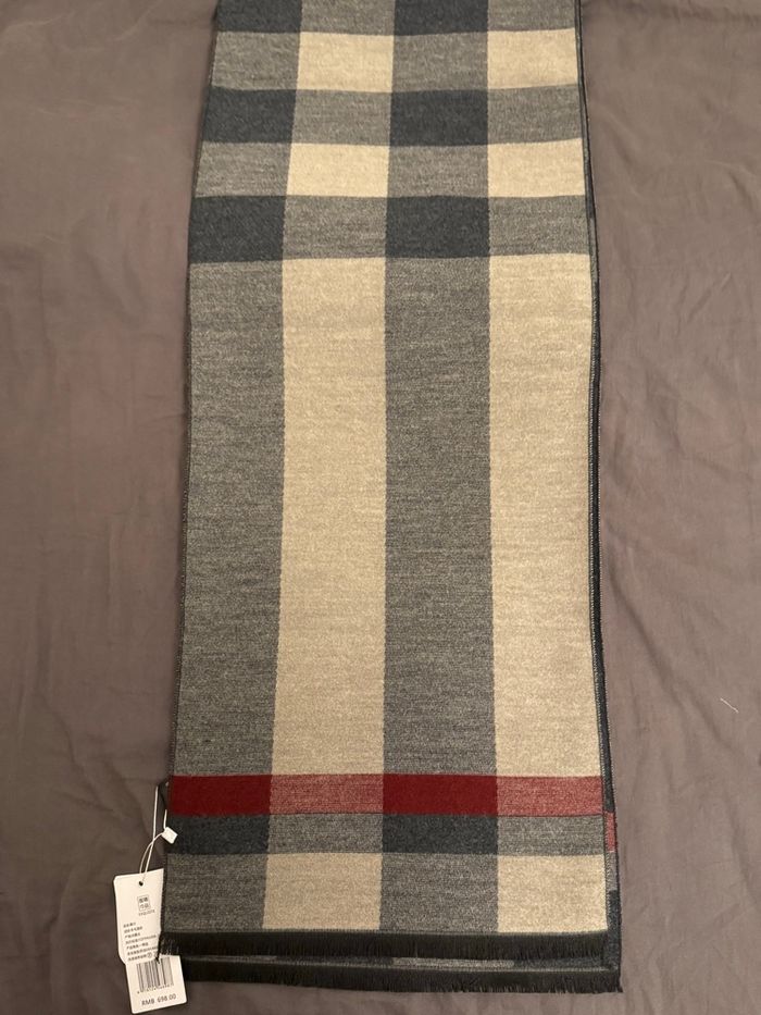 Écharpe carreaux - photo numéro 3