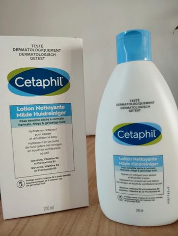 Lotion nettoyante