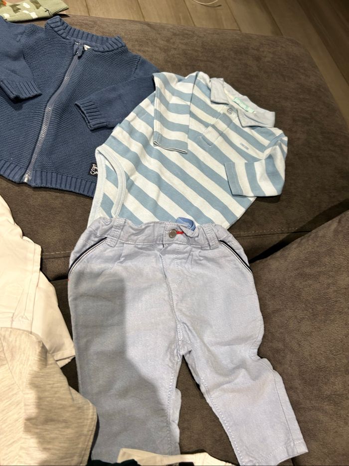 Lot 9 vêtements taille  6 mois garçon - photo numéro 4