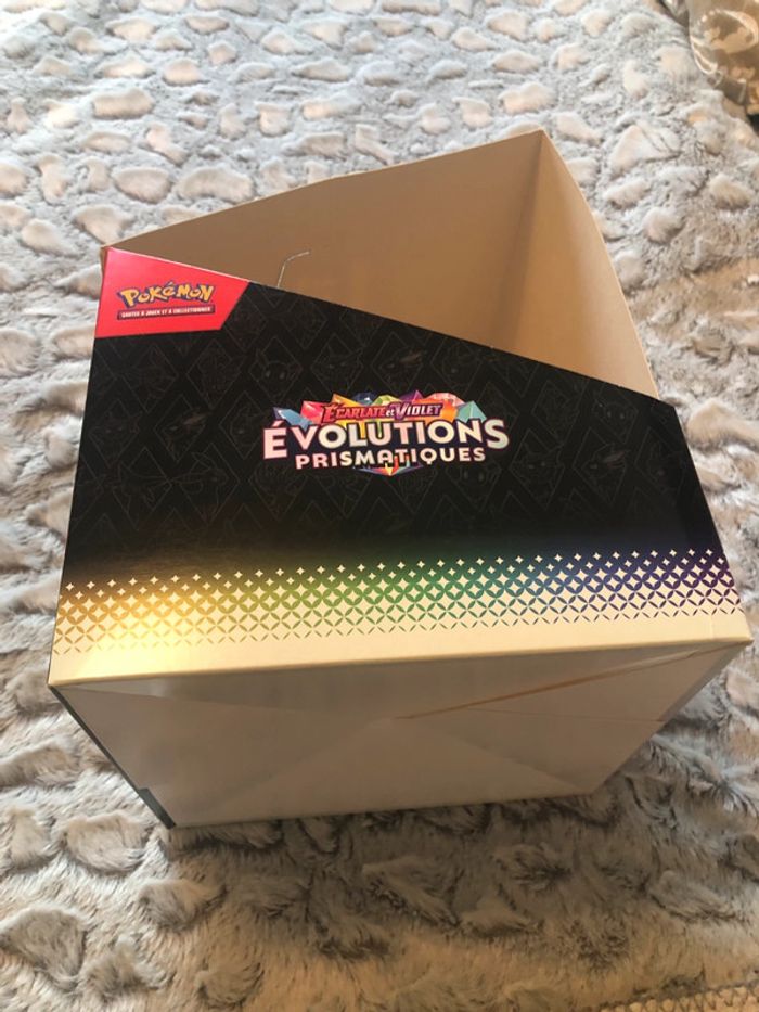 Présentoir display tripack pokemon évolutions prismatiques 8.5 - photo numéro 3