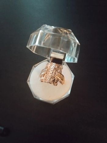 Bague vintage femme avec coffret