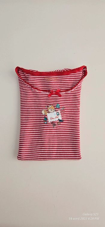 Maillot de corps mc 10A sgmj thème Noël