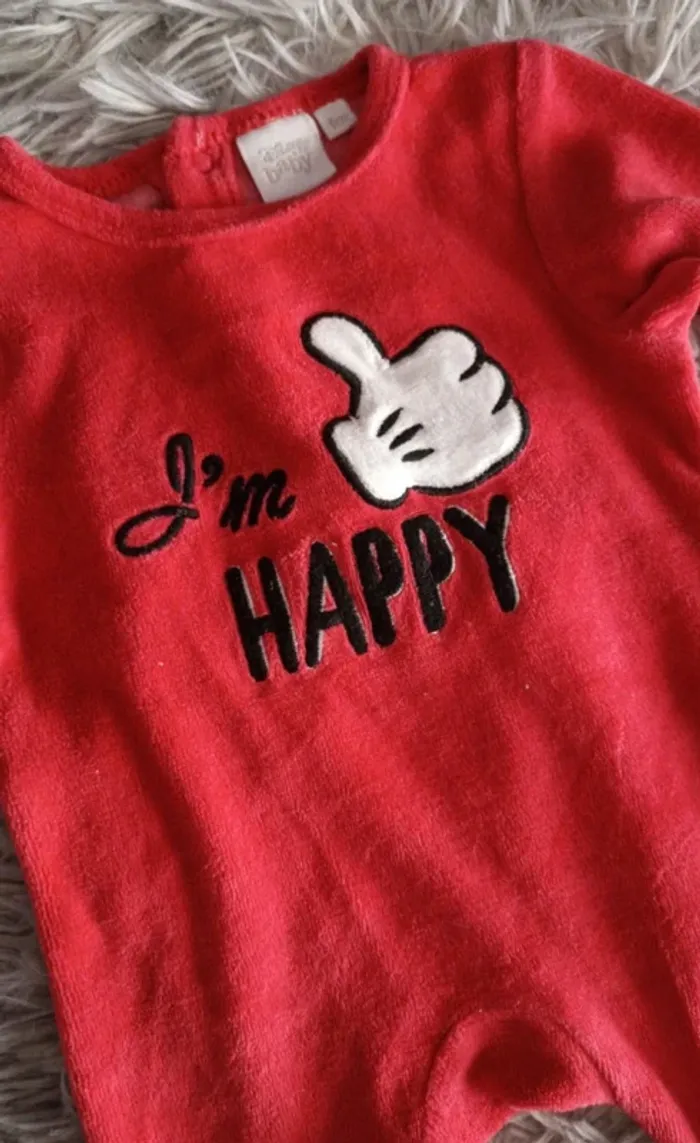 Magnifique pyjama Mickey en velours 🐯 - photo numéro 2