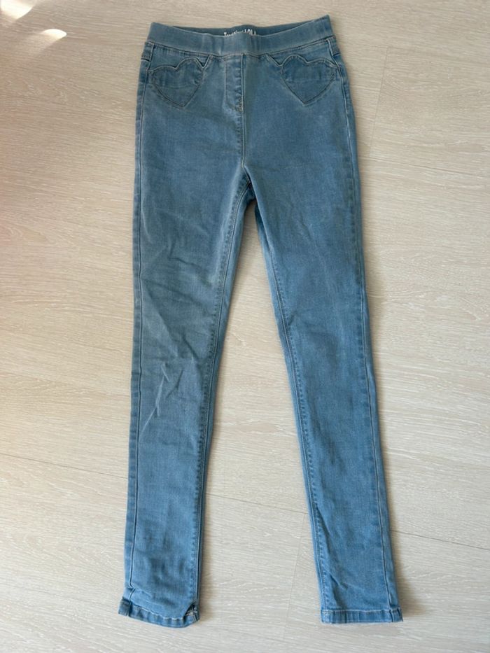 Tregging (jean) fille 12 ans tape à l’œil