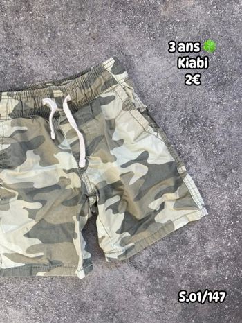 Short 🍀 3 ans 🍀 Kiabi