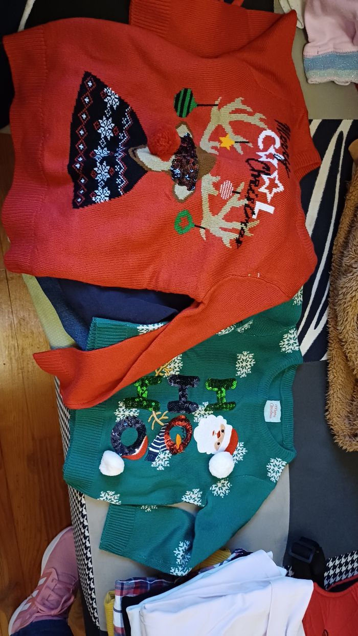 Lot vêtements fille hiver 4 ans - photo numéro 4