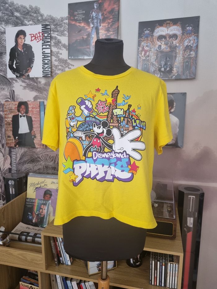 T-shirt Jaune DisneylandParis