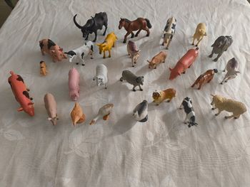 Lot 25 animaux de la ferme