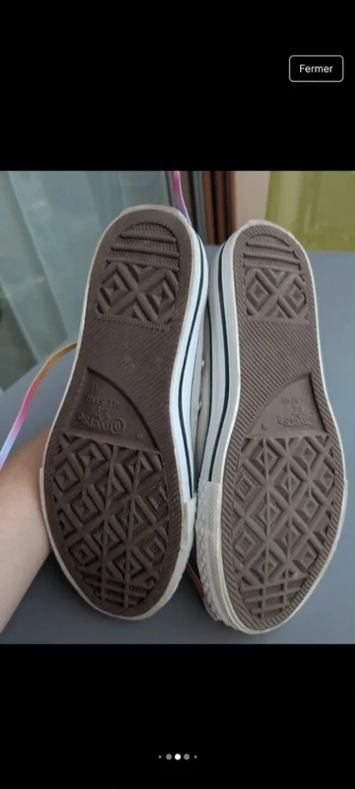 Chaussures converse 33 - photo numéro 5