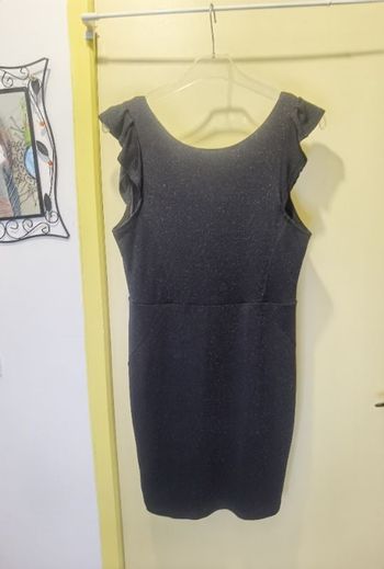 Robe noire pailleté L
