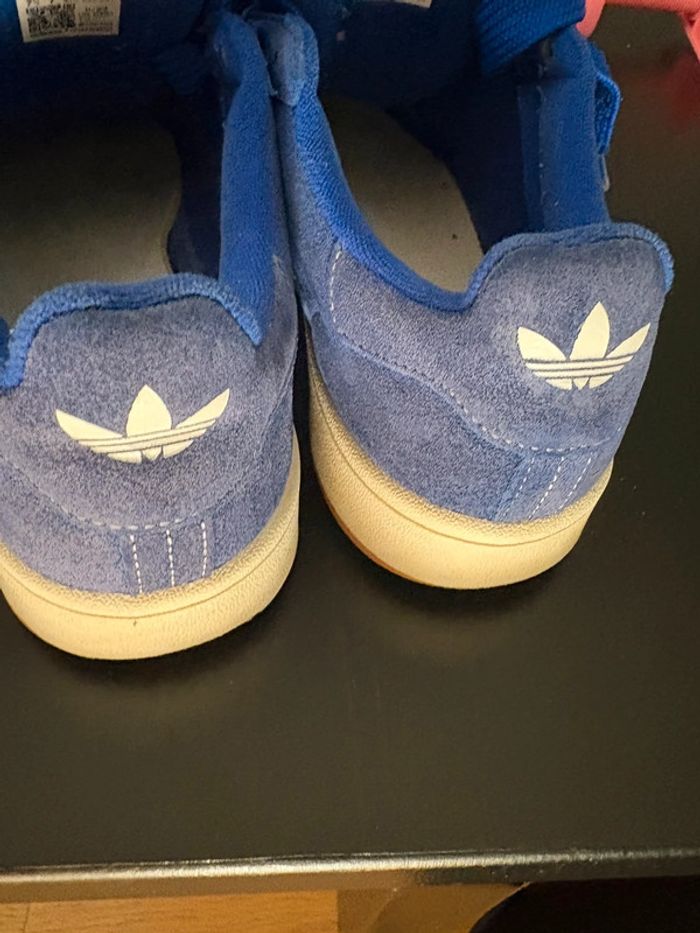 Adidas Campus bleues – T. 40 2/3 – bon état - photo numéro 4