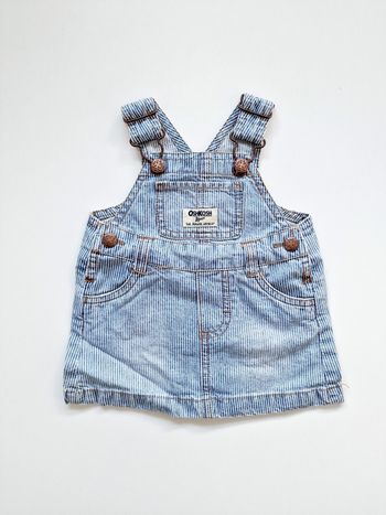 OshKosh - Robe salopette en jean (3 mois)