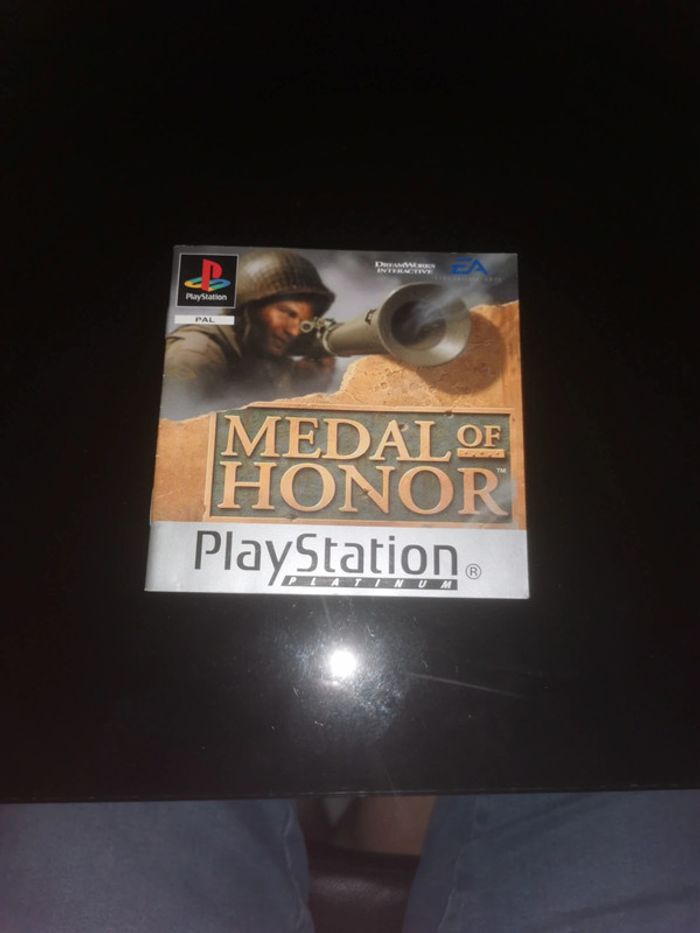 Notice de jeu medal of honor