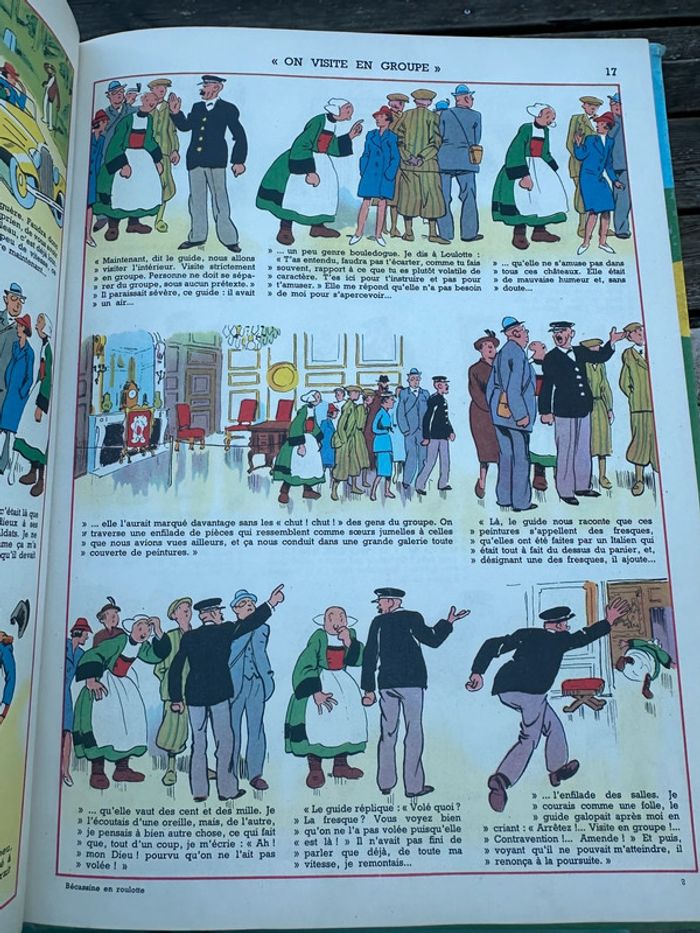 Livre ancien album Bécassine en roulotte éditions Gautier Languereau vintage 1955 - photo numéro 7