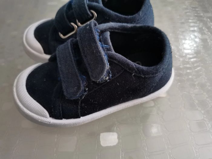 Baskets toile marine enfant - photo numéro 3