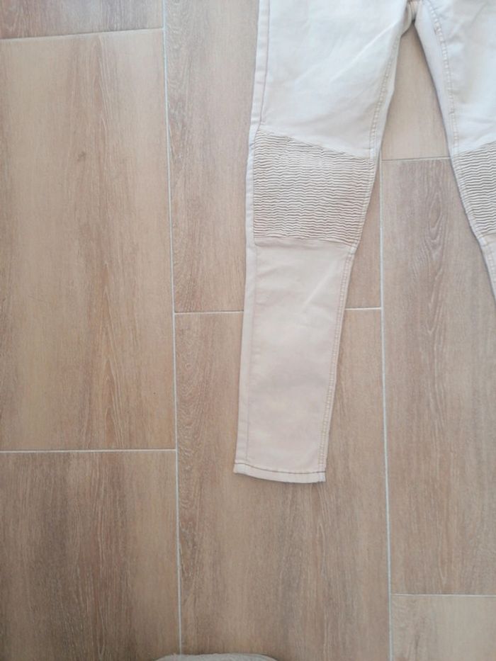 Jeans femme love taille S beige - photo numéro 2