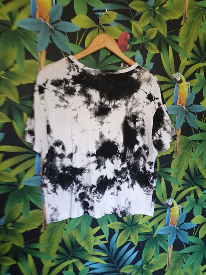 T-shirt ample effet tâches - photo numéro 3