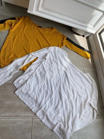 Lot de 2 pull fin xs