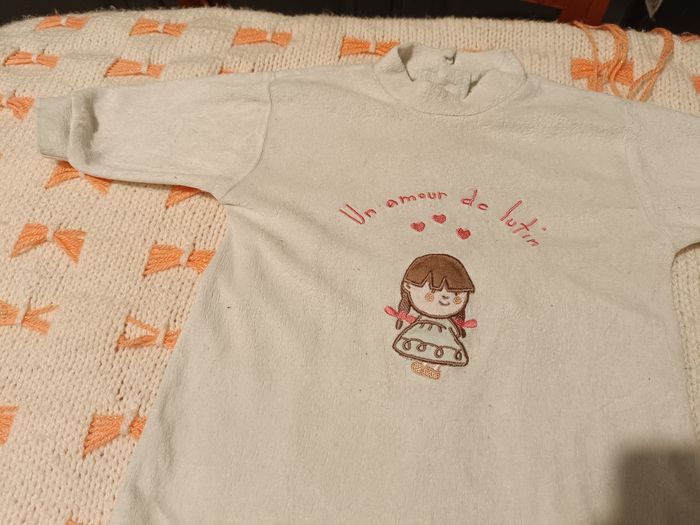 Pyjama bébé – “Un amour de lutin” (3 mois) - photo numéro 2