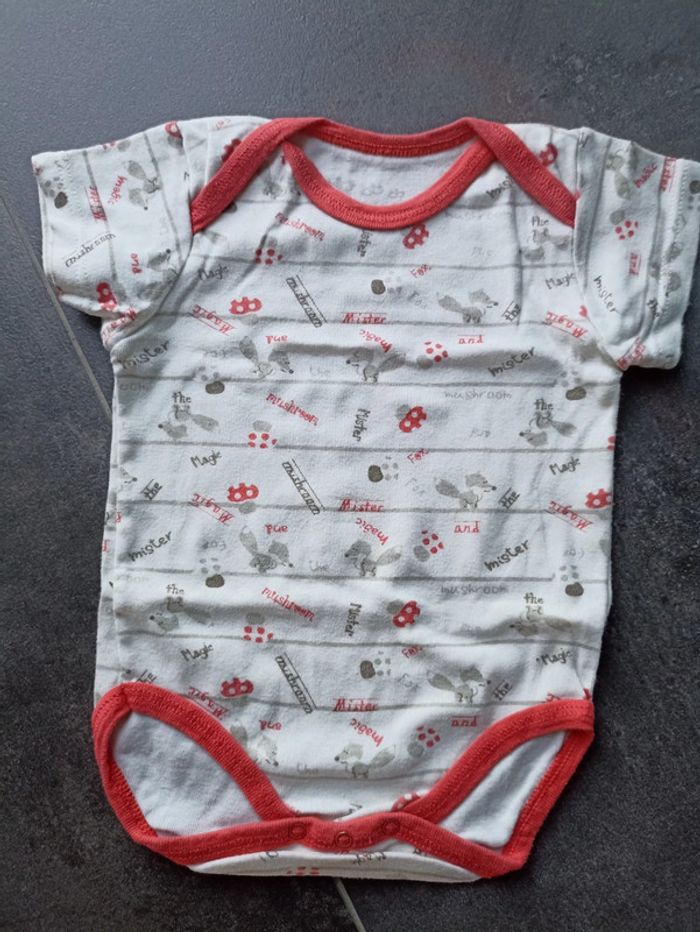 Lot de 2 bodies Taille 9 mois - photo numéro 5