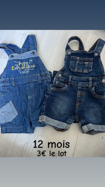 Lot 2 salopettes