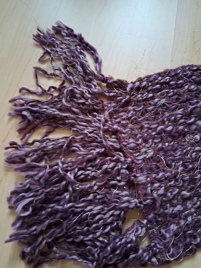 Écharpe à franges - photo numéro 4