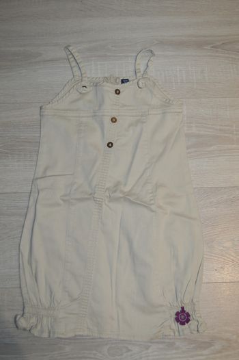 Robe Terre de marins 7 ans beige
