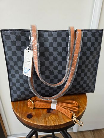 Sac à main chic anthracite