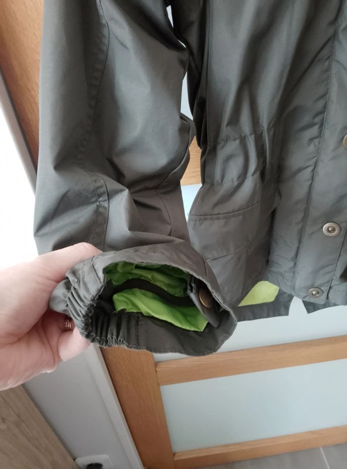 Manteau Veste longue doublée à capuche - Fille 10 ans - photo numéro 6