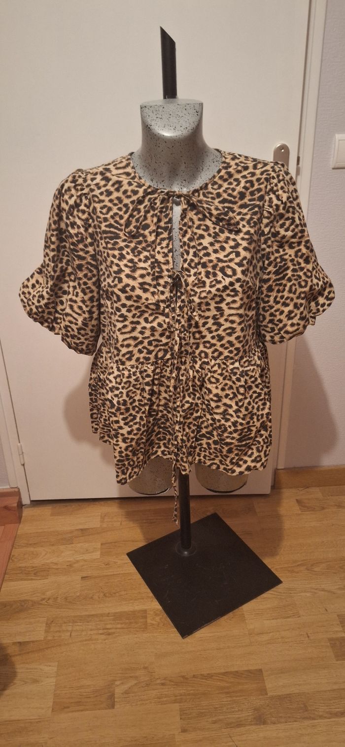 Blouse léopard