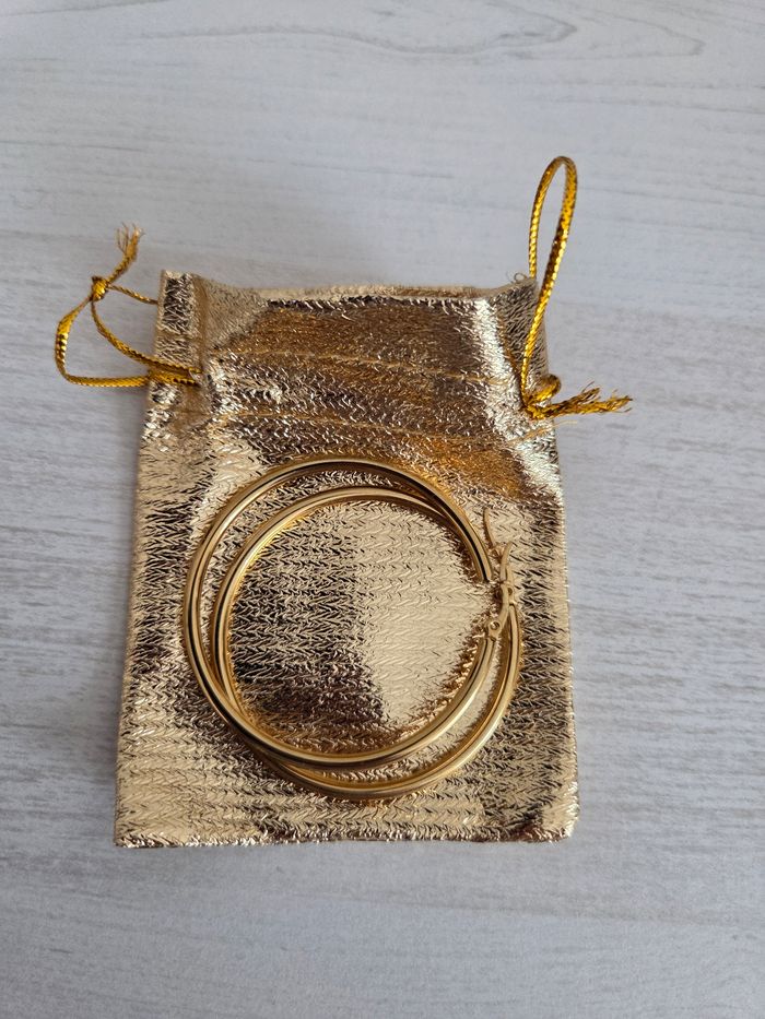 Boucles d oreilles acier inoxydable - photo numéro 6