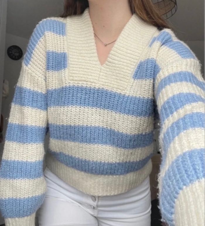 Pull rayé - photo numéro 1