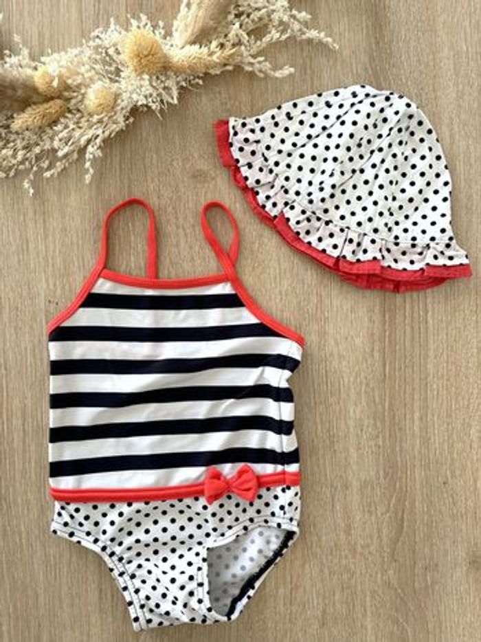 Maillot de bain & Chapeau Kiabi