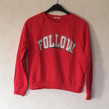 Sweat-shirt rouge Gémo 12 ans