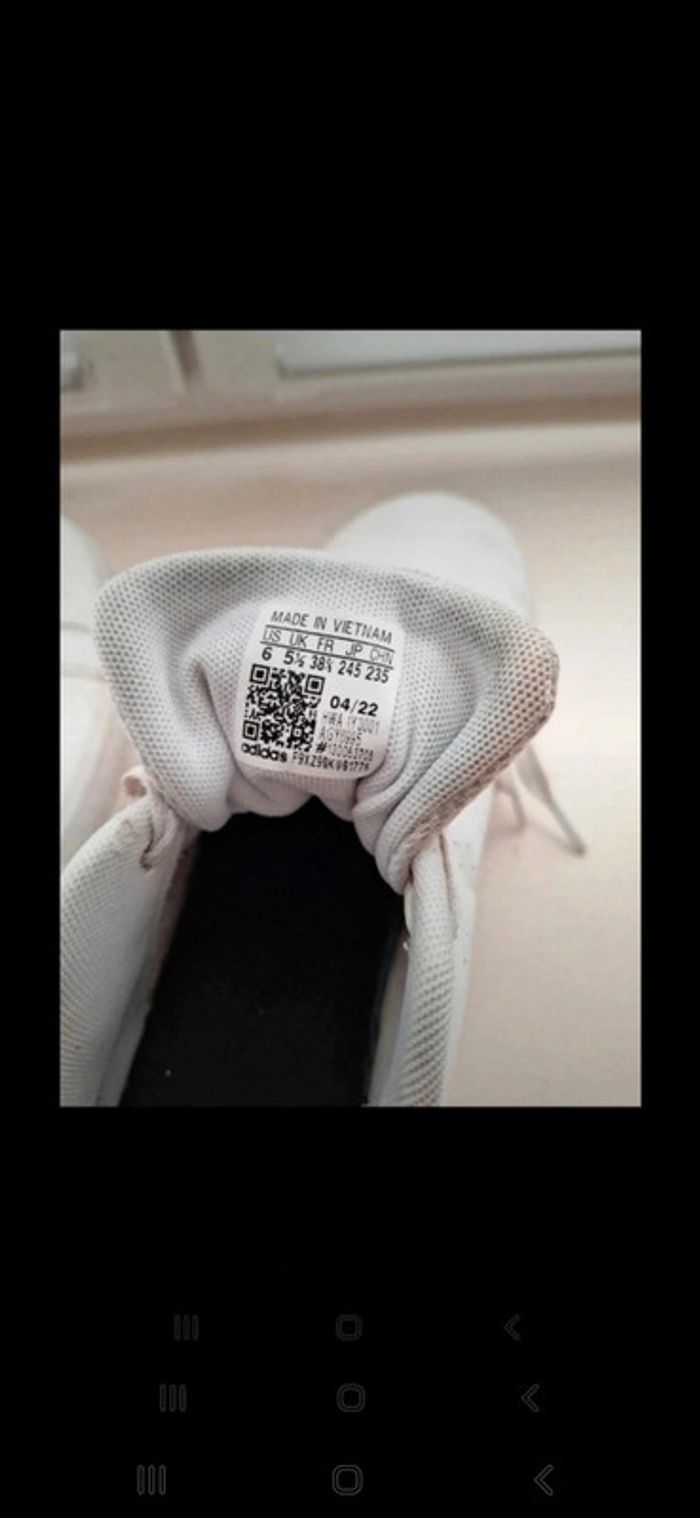 Basket Adidas taille 38 - photo numéro 5