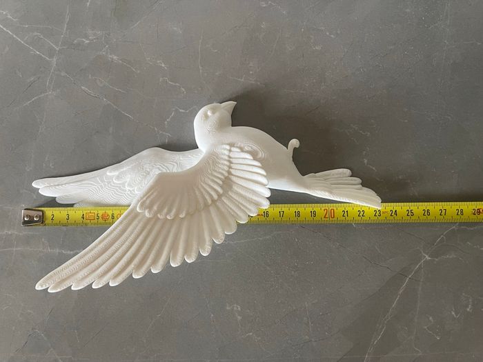 Oiseau Décoratif - Tourterelle Blanche - photo numéro 4