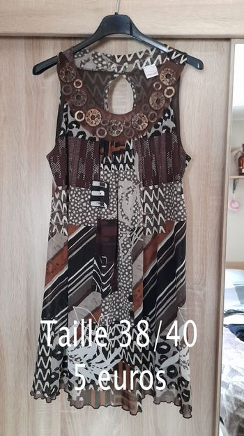Tunique imprimée Taille unique