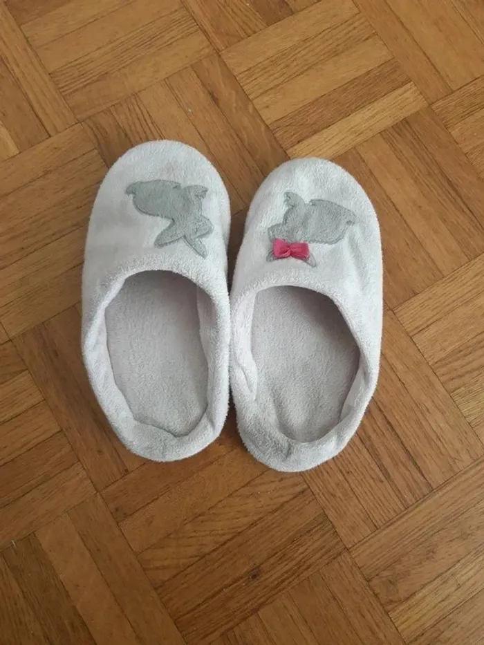 Chausson taille 33 lapin rose - photo numéro 4