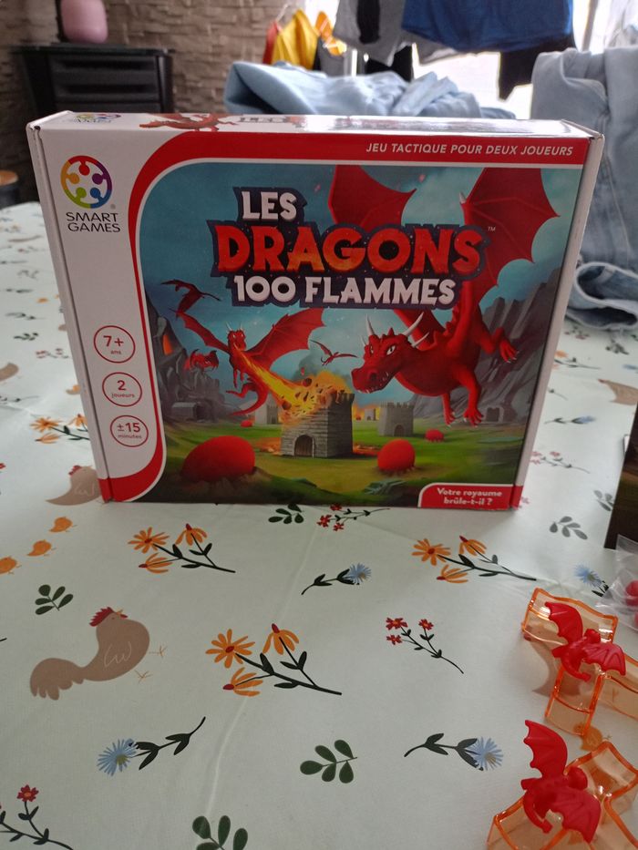 Jeu les dragons 100 flammes