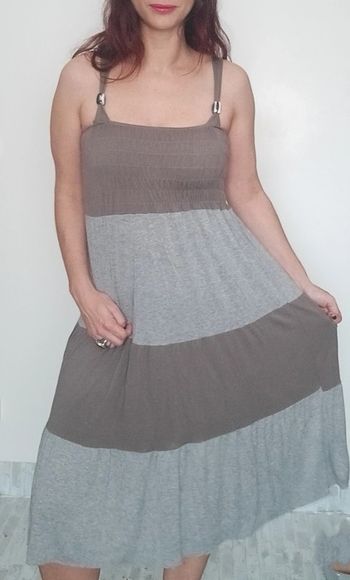 Robe d été casual fluide taille unique