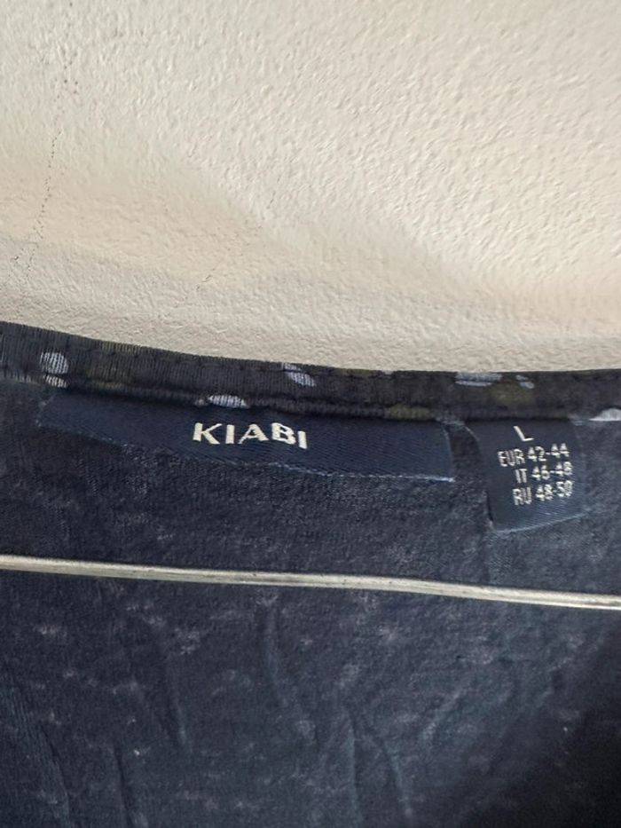 Robe mi, longue Kiabi, fendue taille L - photo numéro 4