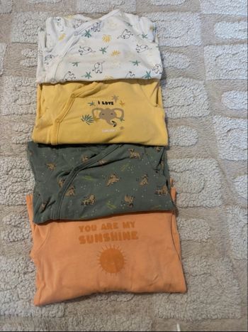 Lot de 4 pyjama léger