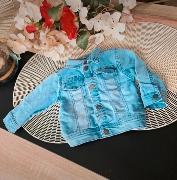Veste en jeans, taille 74 cm, marque zeeman