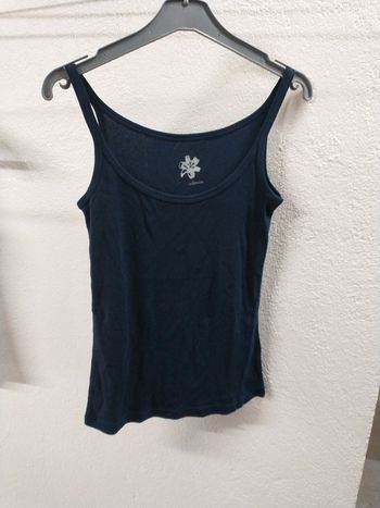 Débardeur camaïeu taille S coloris marine