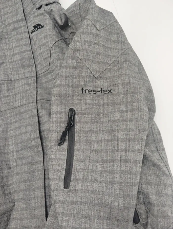 Blouson femme de ski gris marque trespass taille M - photo numéro 6