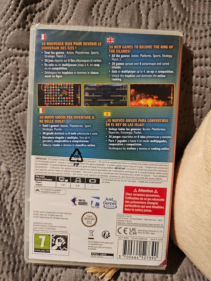 Jeu nintendo switch 30 in 1 vol 2 - photo numéro 2