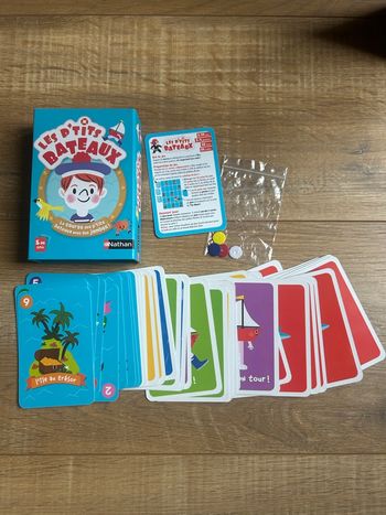 Jeu de carte les p’tits bateaux 