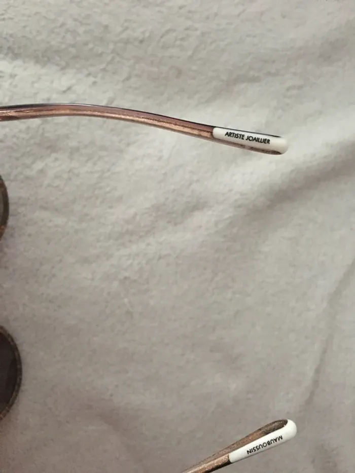 Lunette de soleil verres polarisants Mauboussin avec citation sur l’amour gravée - photo numéro 8